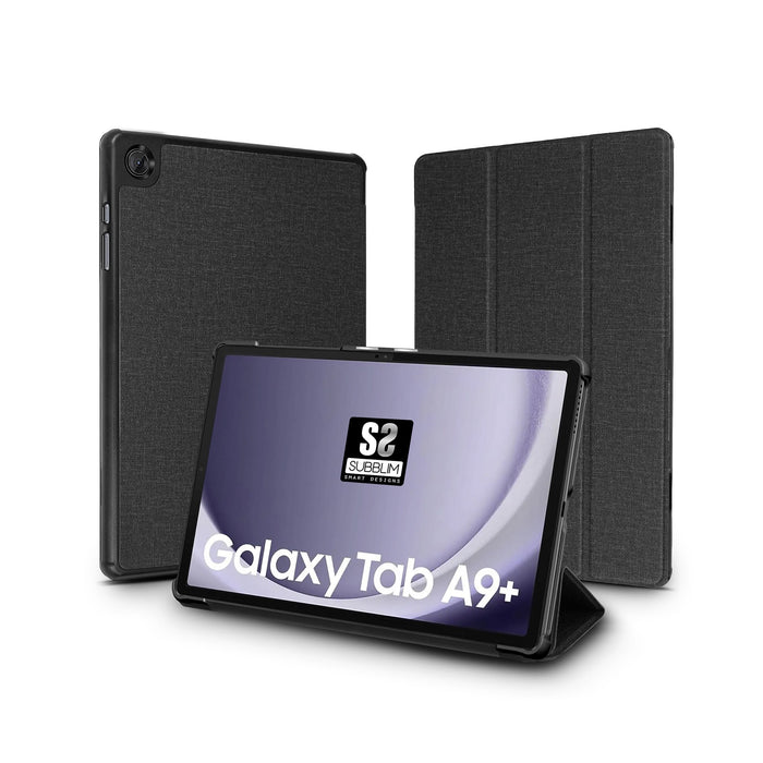 EAN 8436586742942 - SUBBLIM FUNDA TABLET SHOCK CASE SAMSUNG TAB A9+ 11'' NEGRO 27,9 cm (11") Folio imagen 1