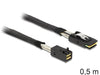 EAN 4043619833887 - DeLOCK 83388 cable Serial Attached SCSI (SAS) 0,5 m Negro imagen 1