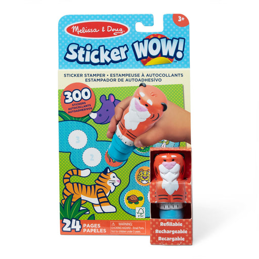 EAN 0681147005488 - Melissa & Doug MAC STW StckrWowActvtyPadSetTiger GML pegatina para niños imagen 1