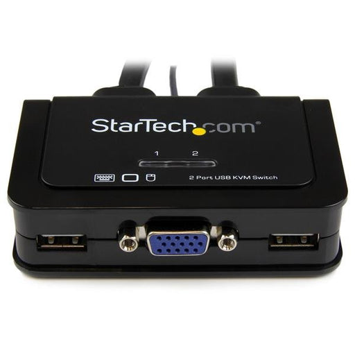 EAN 0065030858625 - StarTech.com SV211USB interruptor KVM Negro imagen 2