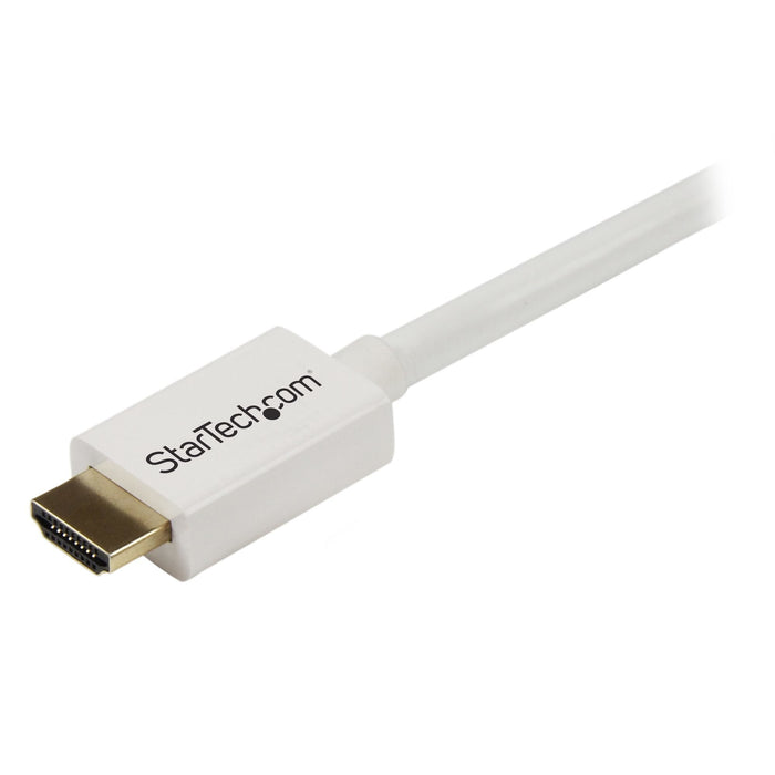 Startech Cable Hdmi M/M Ultra Hd 4k 5m Apto Para Instalacion En Pared
