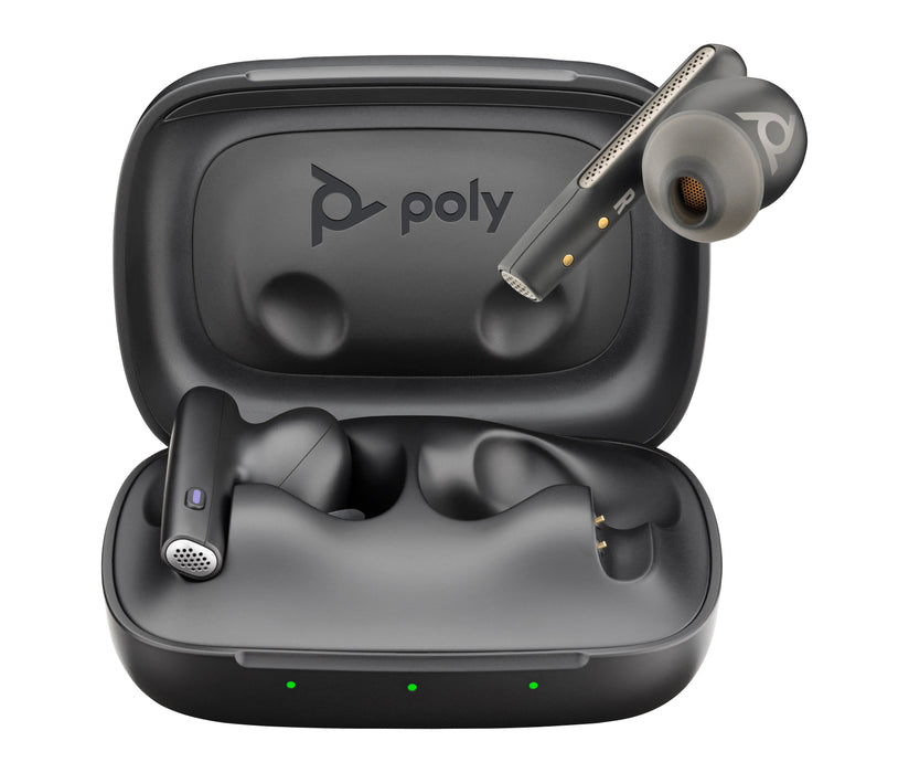 EAN 197497054361 - HP Poly Voyager Free 60 UC M Carbon Black Earbuds +BT700 USB-A Adapter +Basic Charge Case Auriculares Inal imagen 8