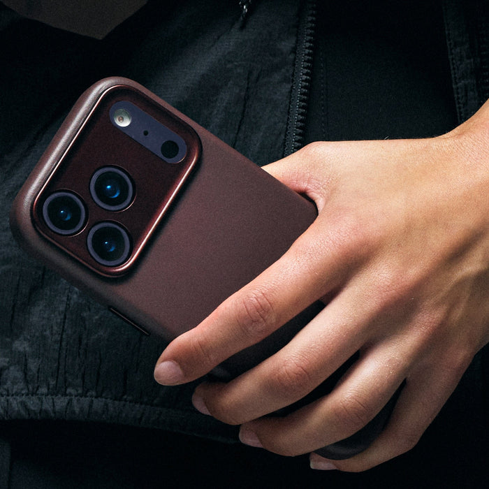 Decoded Leather Backcover Iphone 17 Pro Max Chocolate Brown