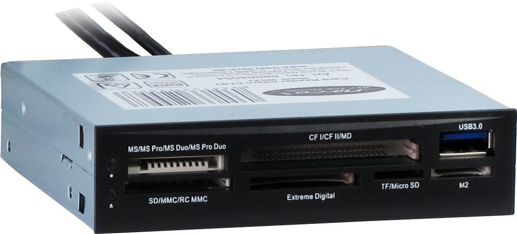 EAN 4260133125568 - Inter-Tech CI-01 lector de tarjeta USB 3.2 Gen 1 (3.1 Gen 1) Interno Negro imagen 1