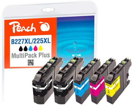 EAN 7640164826752 - Peach 319377 cartucho de tinta 4 pieza(s) Compatible Alto rendimiento (XL) Negro, Cian, Magenta, Amarillo imagen 1