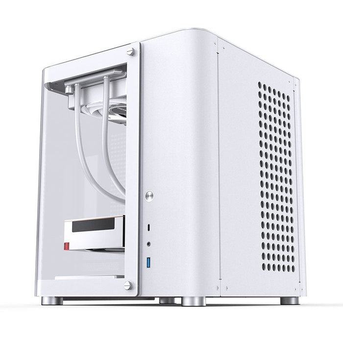Jonsbo Tk-1 2.0 Micro-Atx Gehäuse, Temperojo Glass - Blanco