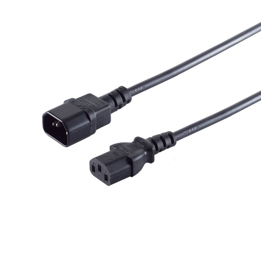 EAN 4017538121769 - S/CONN maximum connectivity 60009-3 cable de transmisión Negro 3 m IEC C13 IEC C14 imagen 1