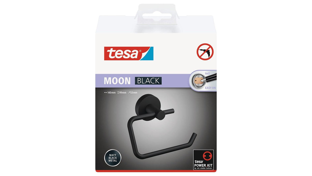 EAN 4063565127236 - TESA MOON BLACK Montado en pared Negro imagen 4