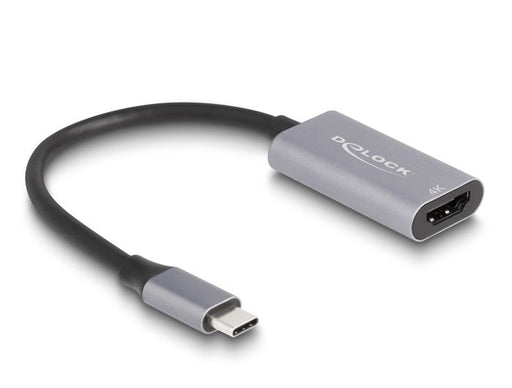 EAN 4043619600205 - DeLOCK 60020 cable HDMI 0,15 m HDMI tipo A (Estándar) USB Tipo C Negro, Gris imagen 1