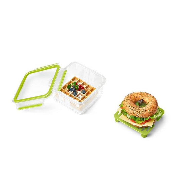 EAN 4009049529547 - EMSA CLIP & GO XL Táper 1,3 L Verde, Transparente 1 pieza(s) imagen 2