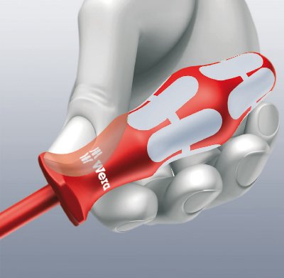 Wera 05022729001 - Destornillador Kraftform Plus Ranura