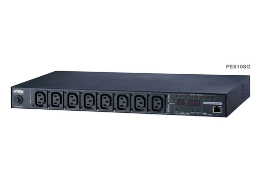 EAN 0672792401077 - ATEN PE8108G-ATA-G unidad de distribución de energía (PDU) 8 salidas AC 1U Negro imagen 1