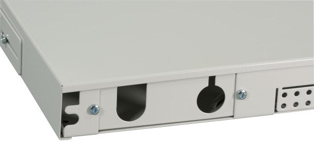 Efb Spleibox Ausziehbar 1he Ohne Frontblende, Unbestckt, Grau