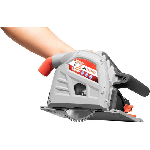 EAN 9120039904986 - Holzmann TAS165PRO sierra circular portátil 16,5 cm Negro, Gris, Rojo 5000 RPM 1400 W imagen 1