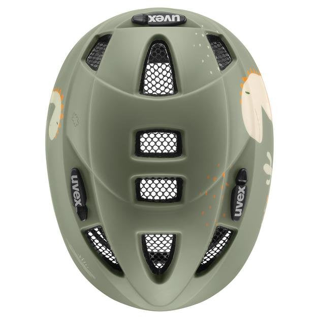 Casco De Ciclismo Infantil Uvex Kid 2 Cc, Talla 46-52 Cm, Color Verde Salvia.