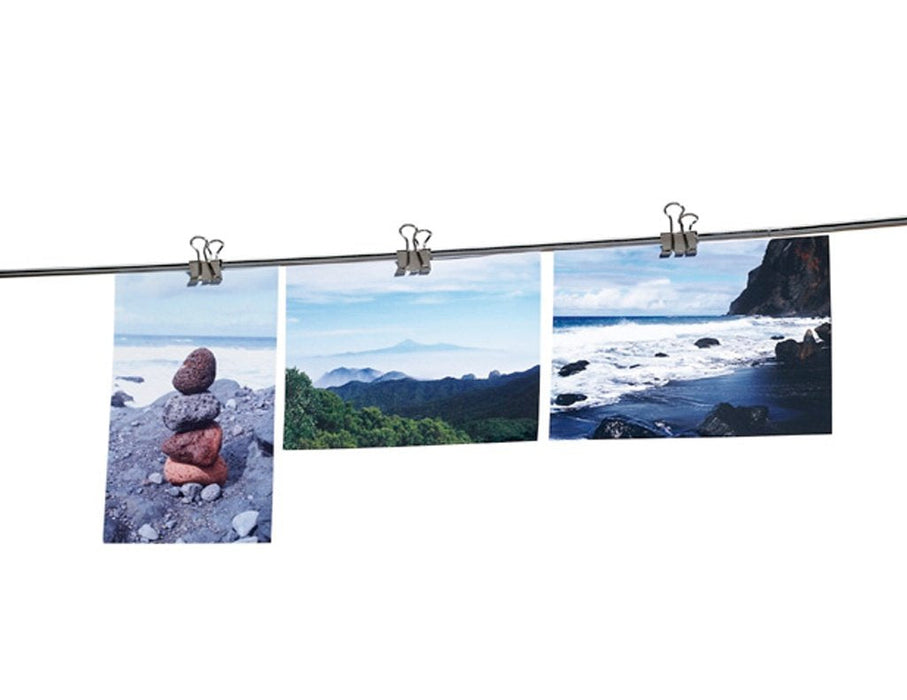 Foldbackklammern Plateado 1,9 Cm - 12 Unidades