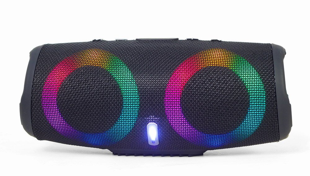 EAN 8716309123129 - Gembird SPK-BT-LED-02 altavoz portátil o de fiesta Altavoz monofónico portátil Negro 10 W imagen 2