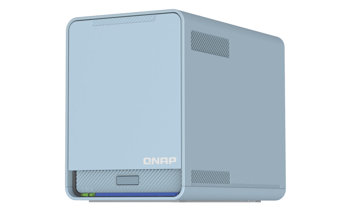 EAN 4713213518243 - QNAP QMiroPlus-201W NAS Escritorio Intel® Celeron® J4125 4 GB DDR4 0 TB QNAP Turbo System Azul imagen 8