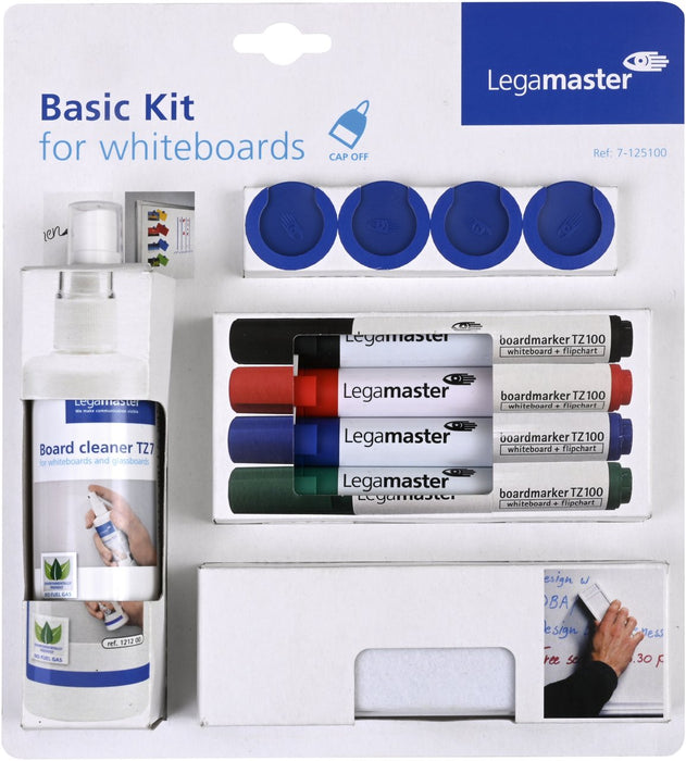 Legamaster Starterset Basic Kit Whiteboard