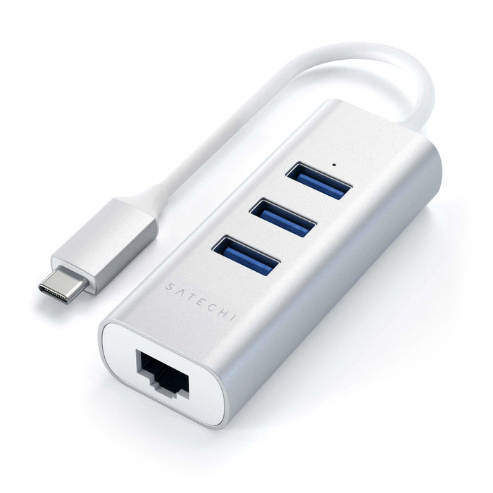EAN 0879961007294 - Satechi ST-TC2N1USB31AS base para portátil y replicador de puertos USB 3.2 Gen 1 (3.1 Gen 1) Type-C Plata imagen 1