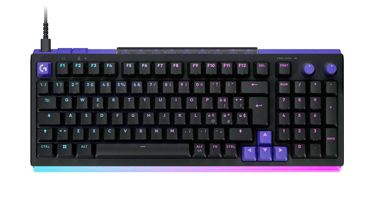 Teclado Logitech G512 X 98 Magnético Compacto Con Switches Dual Swap Y Rgb Lightsync Teclado Italiano