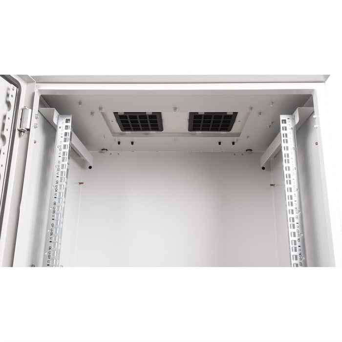 Roline 19-Zoll Wandgehuse Pro 12 He, 600x450 Bxt Ip55 Outdoor Grau