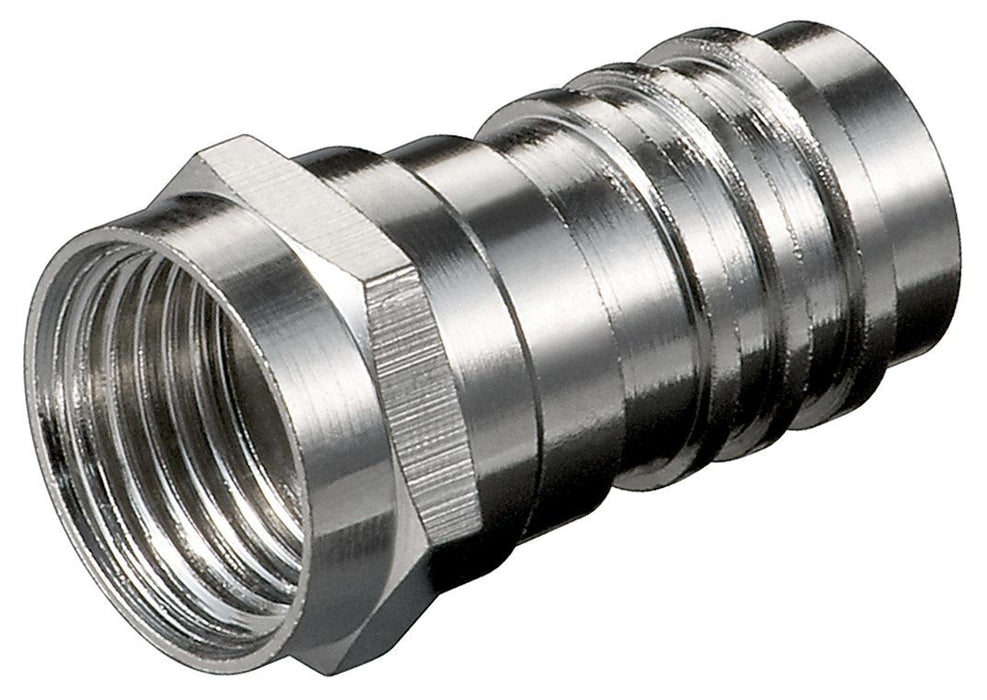 Crimp-F-Plug Connector 7.0 Mm - Copper-Nickel