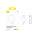 EAN 6932172644437 - Baseus GAN6 65W ADPTR + 100W C KBL-BYZ cargador de dispositivo móvil PDA, Tableta, Teléfono Blanco Corrie imagen 1