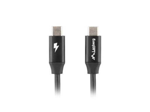EAN 5901969429077 - Lanberg CA-CMCM-40CU-0005-BK cable USB USB 2.0 0,5 m USB C Negro imagen 2