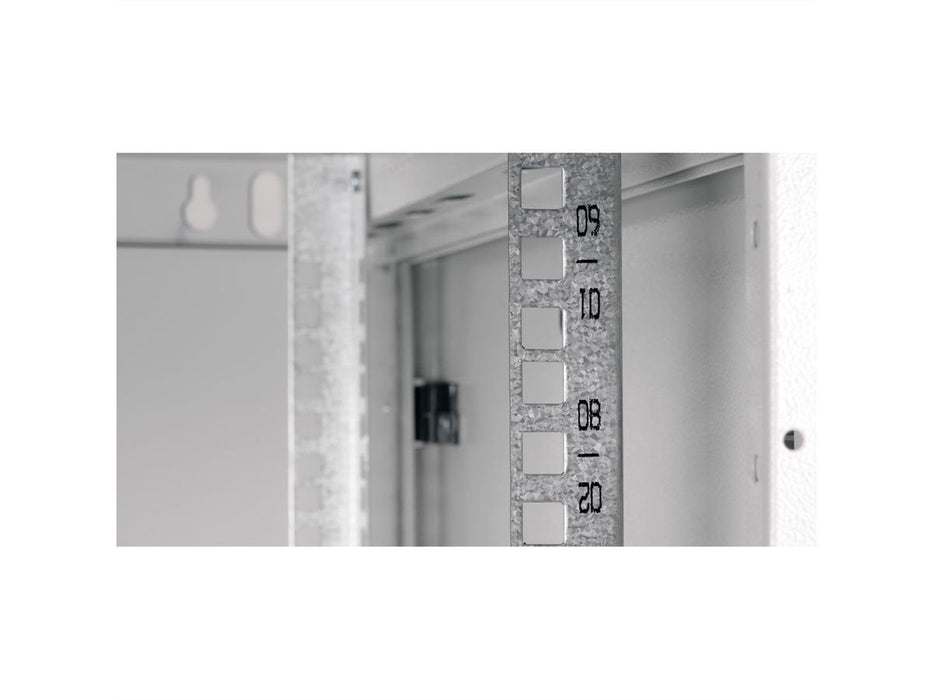 Roline 19-Zoll Wandgehuse Basic Plus 9he, 600x600 Bxt Grau