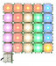 EAN 4038816049063 - ALLNET 124344 lámpara LED Azul, Verde, Naranja, Rojo, Blanco cálido, Amarillo imagen 1