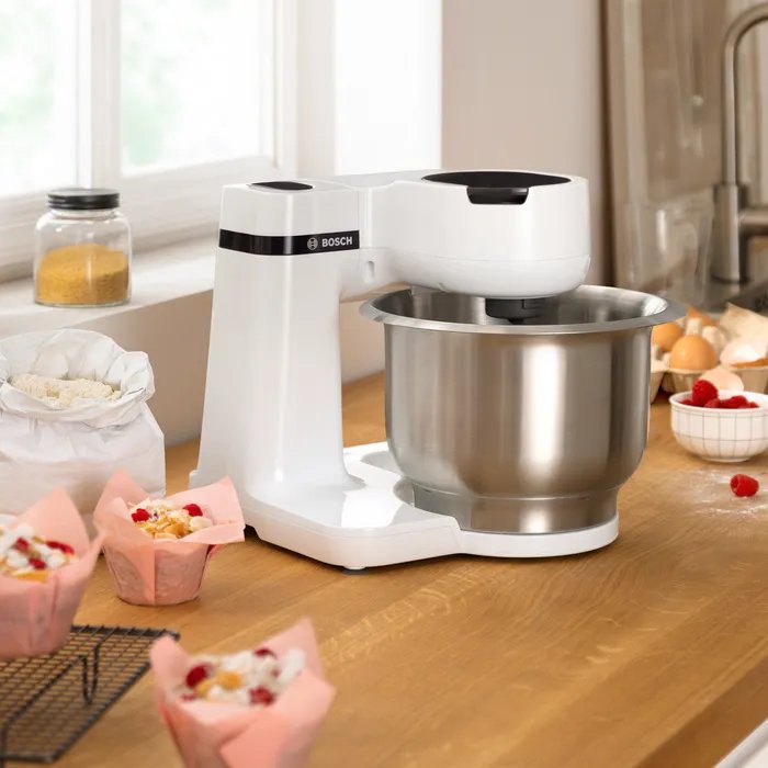 EAN 4242005252343 - Bosch Serie 2 MUMS2EW40 robot de cocina 700 W 3,8 L Blanco imagen 3