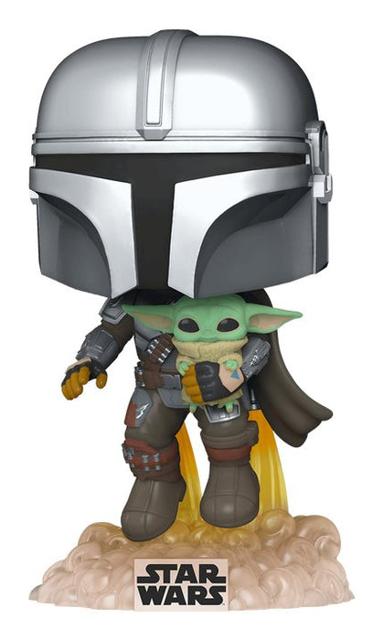 EAN 0889698509596 - FUNKO POP! The Mandalorian Flying with Jet Pack imagen 2