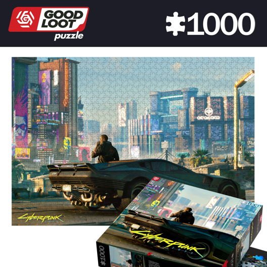 EAN 5908305240341 - Good Loot Cyberpunk 2077: Mercenary on the Rise Puzzle rompecabezas 1000 pieza(s) Videojuego imagen 1
