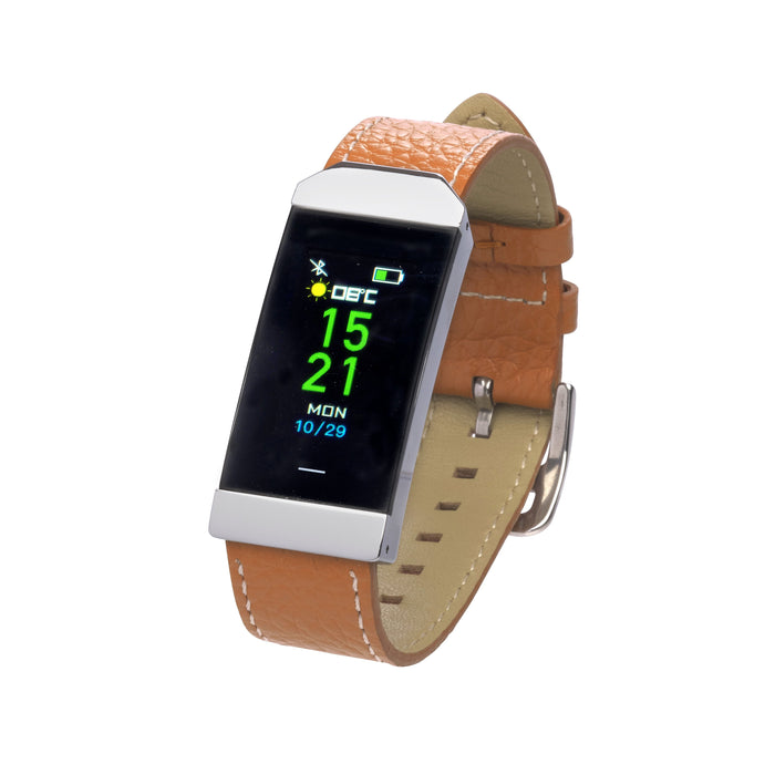 EAN 5706751042263 - Denver BFH-250 Pulsera de actividad 2,44 cm (0.96") IP68 Marrón, Plata imagen 9
