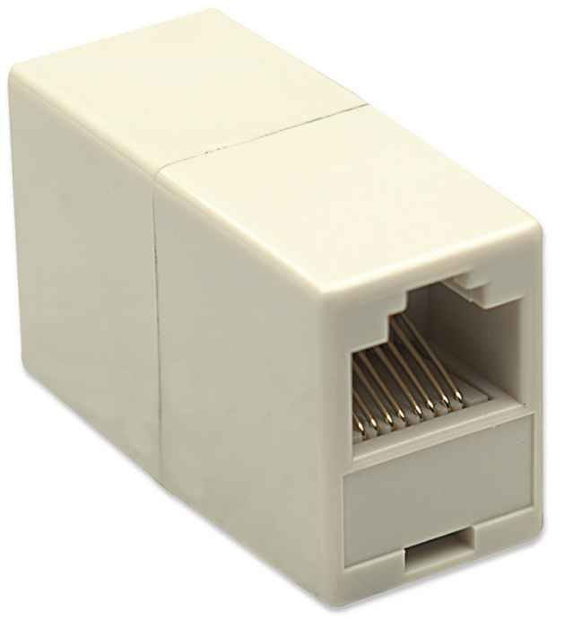 EAN 0766623504225 - Intellinet 504225 cambiador de género para cable 8P8C Marfil imagen 5