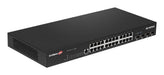 EAN 4717964705112 - Edimax Pro GS-5424LX: 24 Port Smart Switch Gestionado L2 Gigabit Ethernet (10/100/1000) 1U Negro imagen 3
