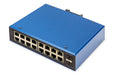 EAN 4016032490234 - Digitus DN-651159 switch Gigabit Ethernet (10/100/1000) Energía sobre Ethernet (PoE) Negro, Azul imagen 1