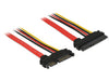 EAN 4043619838042 - DeLOCK 83804 cable de SATA 1 m SATA 22-pin Negro, Rojo, Amarillo imagen 1