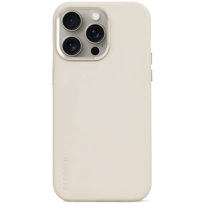 Decoded Leather Backcover For Iphone 15 Pro Clay
