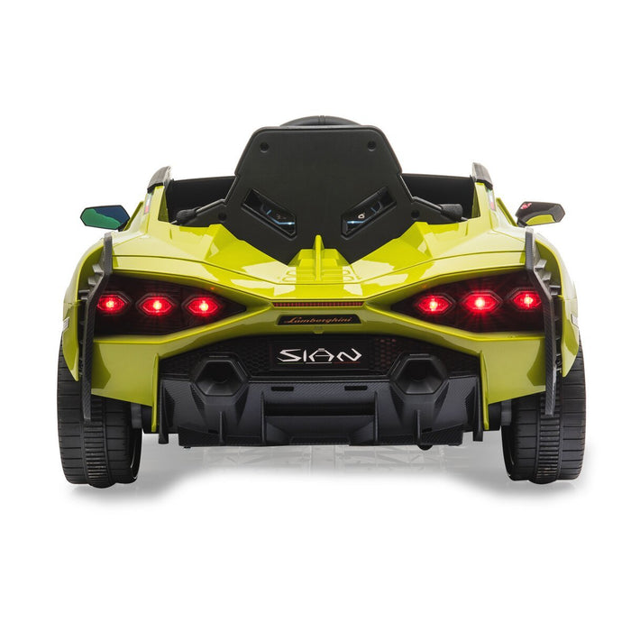 Jamara Ride-On Lamborghini Sian Verde 37 Mhz 3+
