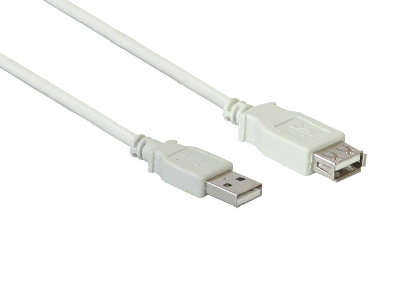 EAN 4014619675722 - Alcasa USB 2.0 AM/AF 1m cable USB USB A Blanco imagen 1