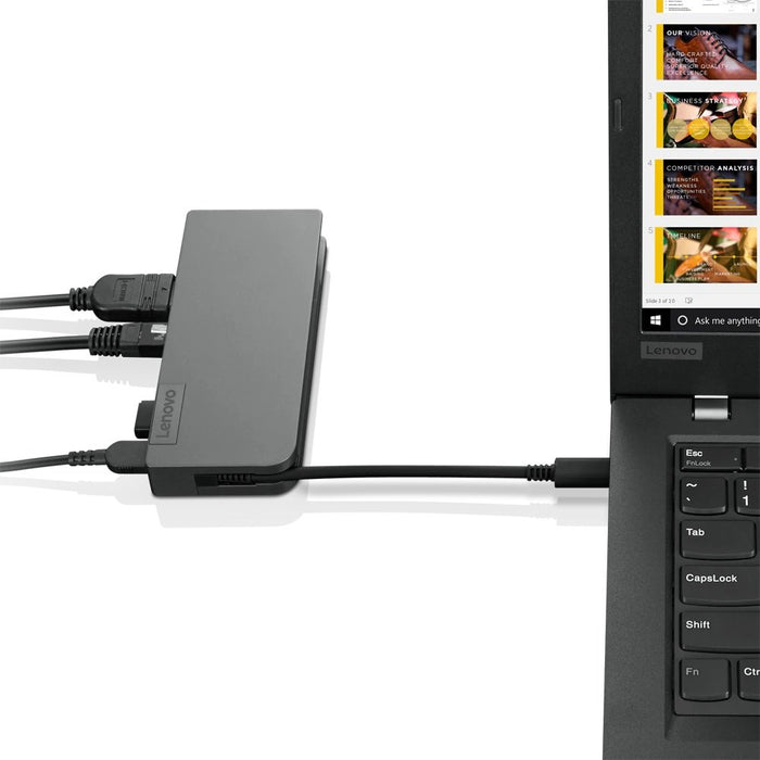 EAN 0193124319841 - Lenovo 4X90S92381 base para portátil y replicador de puertos Alámbrico USB 3.2 Gen 1 (3.1 Gen 1) Type-C G imagen 4