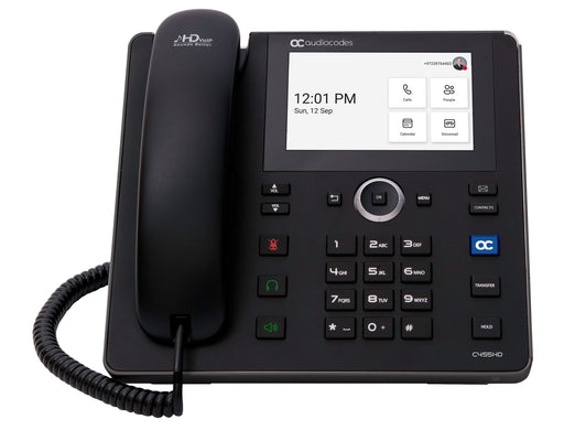 EAN 5715063673065 - AudioCodes C455HD teléfono IP Negro 8 líneas TFT imagen 1