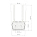 EAN 4897082921608 - Keenetic Runner 4G (KN-2211) router inalámbrico Ethernet rápido Banda única (2,4 GHz) Gris, Blanco imagen 11