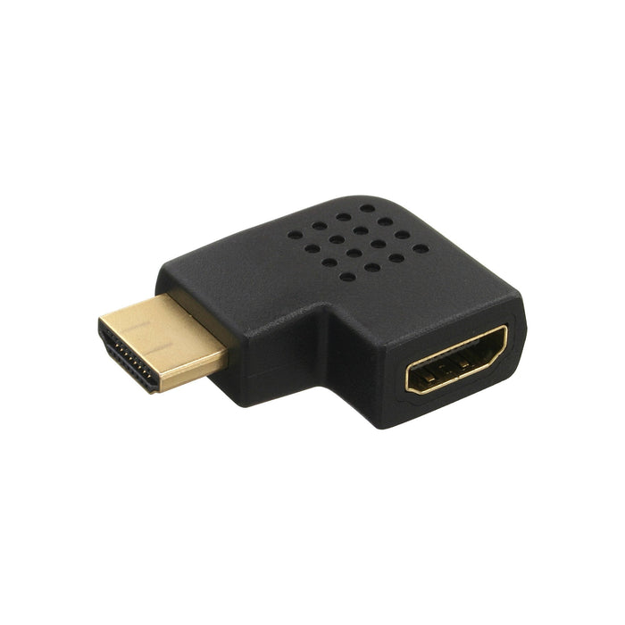 Adaptador Hdmi Inline Macho A Hembra Lateral En Ángulo Derecho