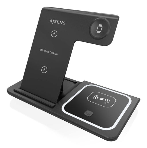 EAN 8435739901687 - AISENS ASCH-15W3WC043-BK cargador de dispositivo móvil Auriculares, Teléfono móvil, Smartphone, Reloj int imagen 2