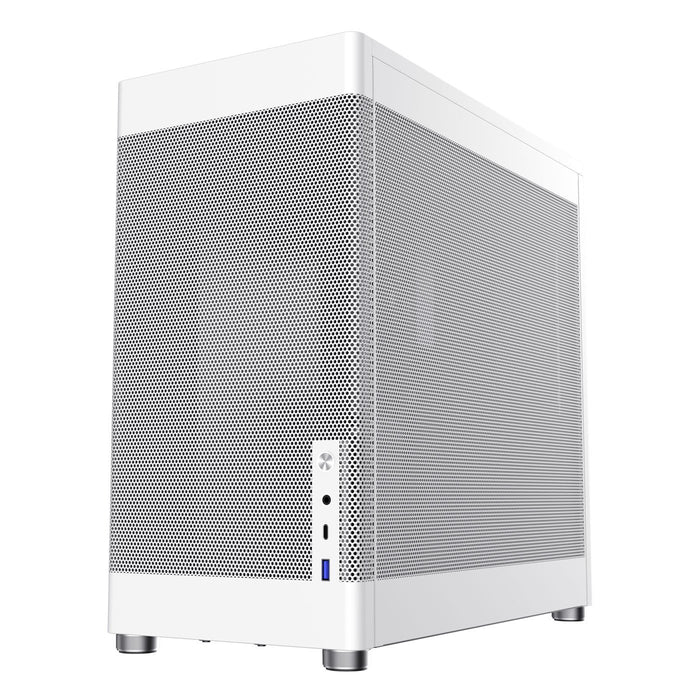 EAN 8436556143083 - CoolBox COO-CHA-MP1-0 carcasa de ordenador Torre Blanco imagen 2