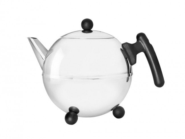 Tetera Bredemeijer Bella Ronde 1200 Ml Negro, Acero Inoxidable