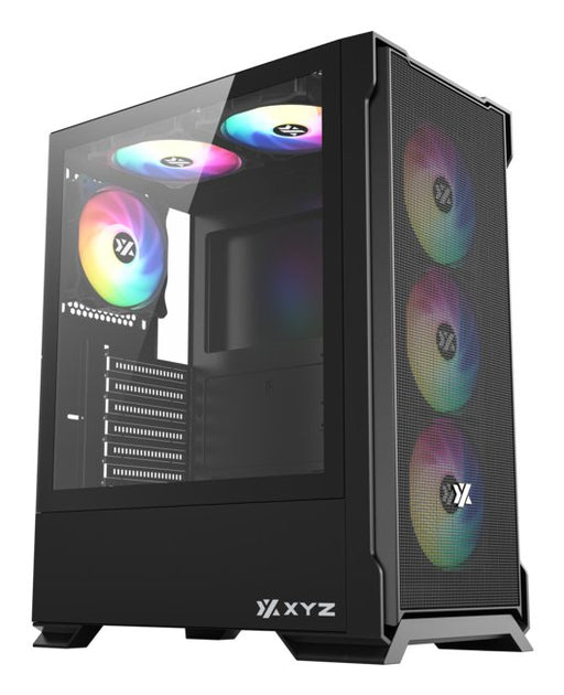 EAN 6978262011420 - XYZ AIRONE 300-X MESH Midi Tower Negro imagen 1